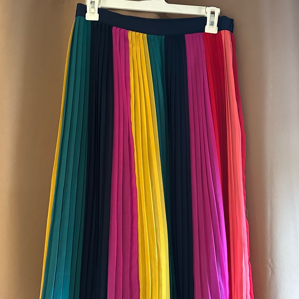 J Crew rainbow skirt
